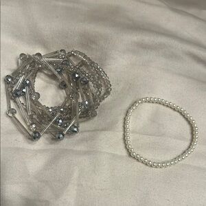 Set of Stretch Beaded Bracelets